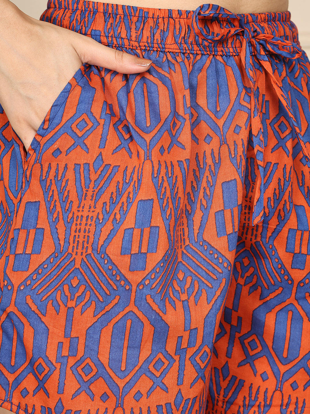 Citrus Maze Shorts Set