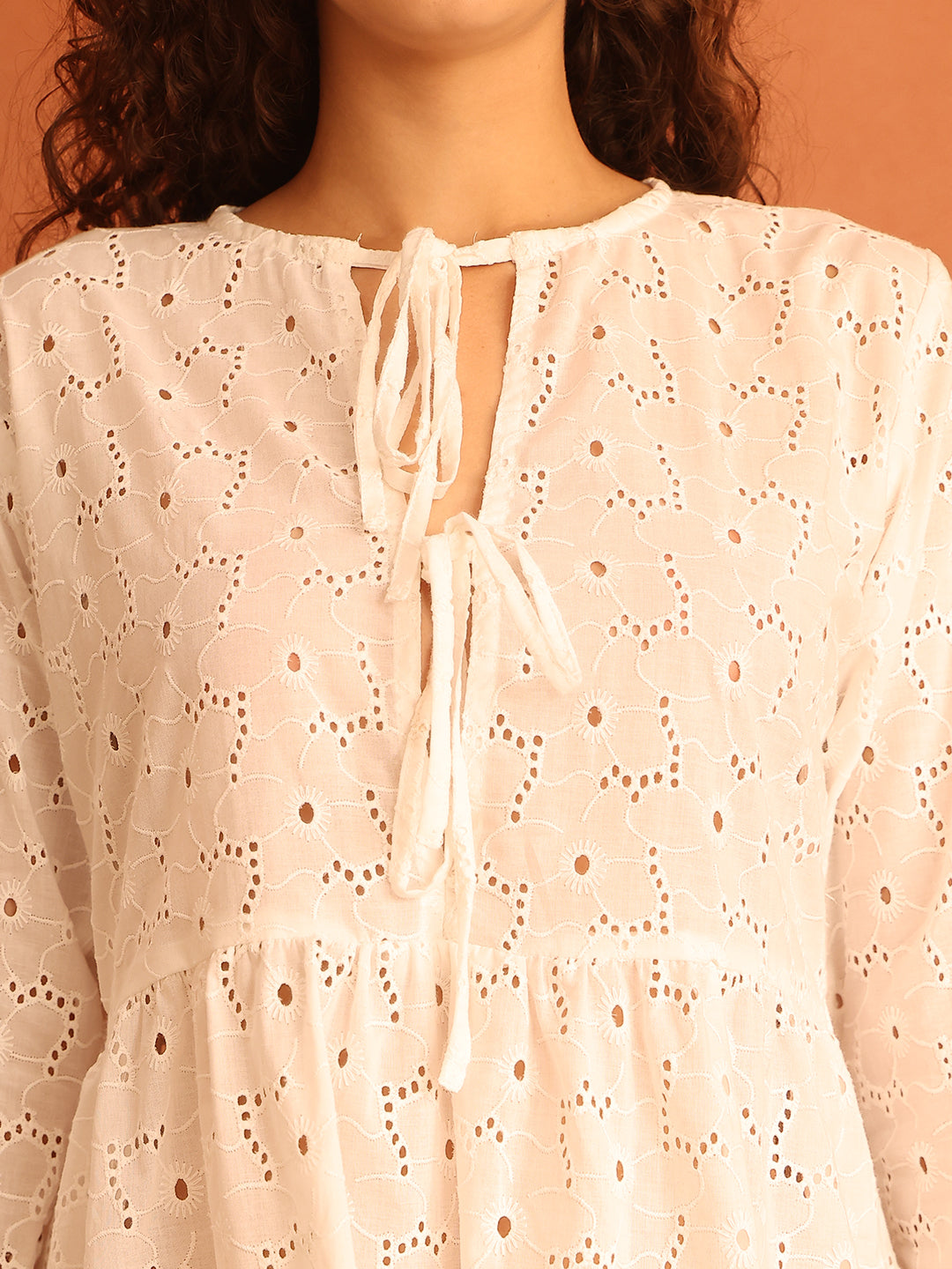 White Lily Cotton Dress