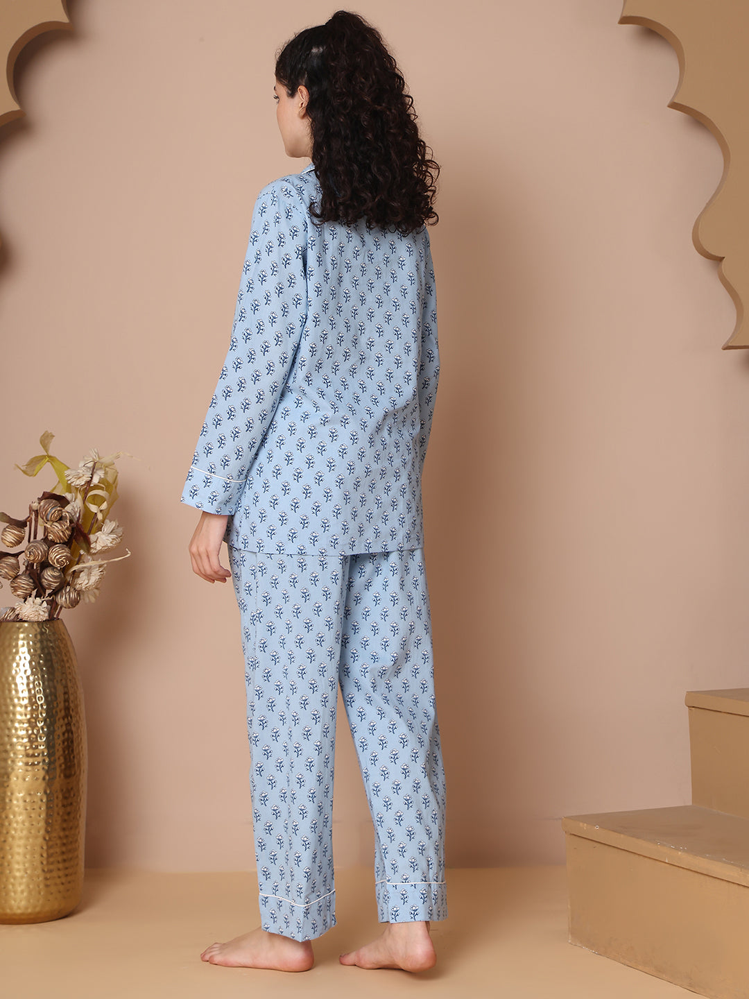 Abroo Collar Night Suit