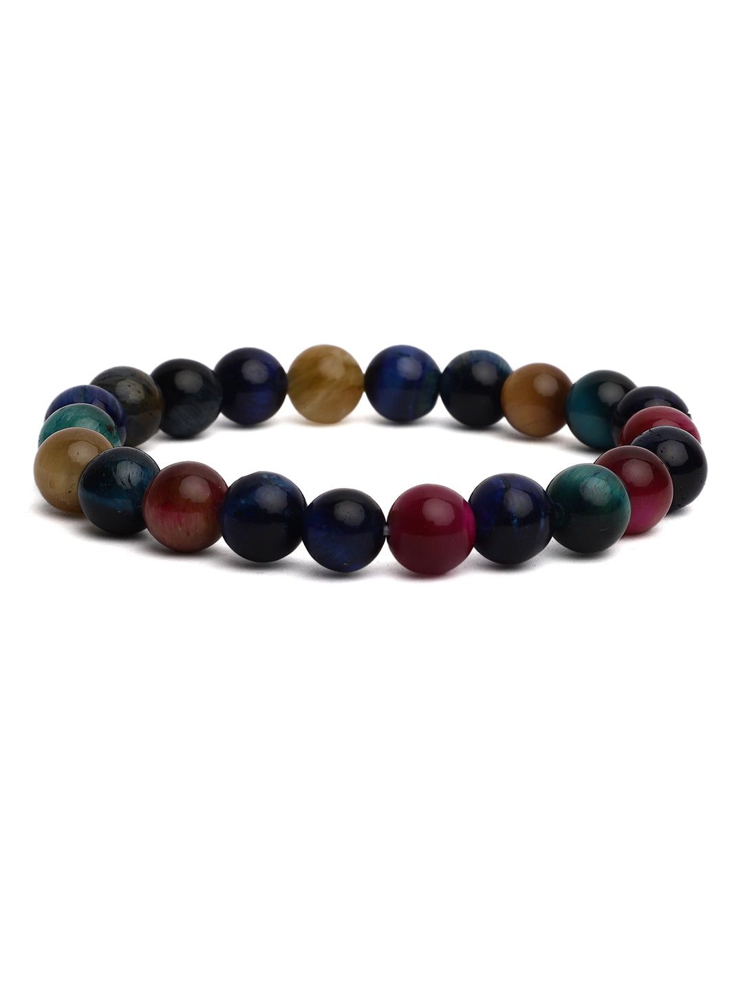 Multi Cat Eye Semi Precious Bracelet