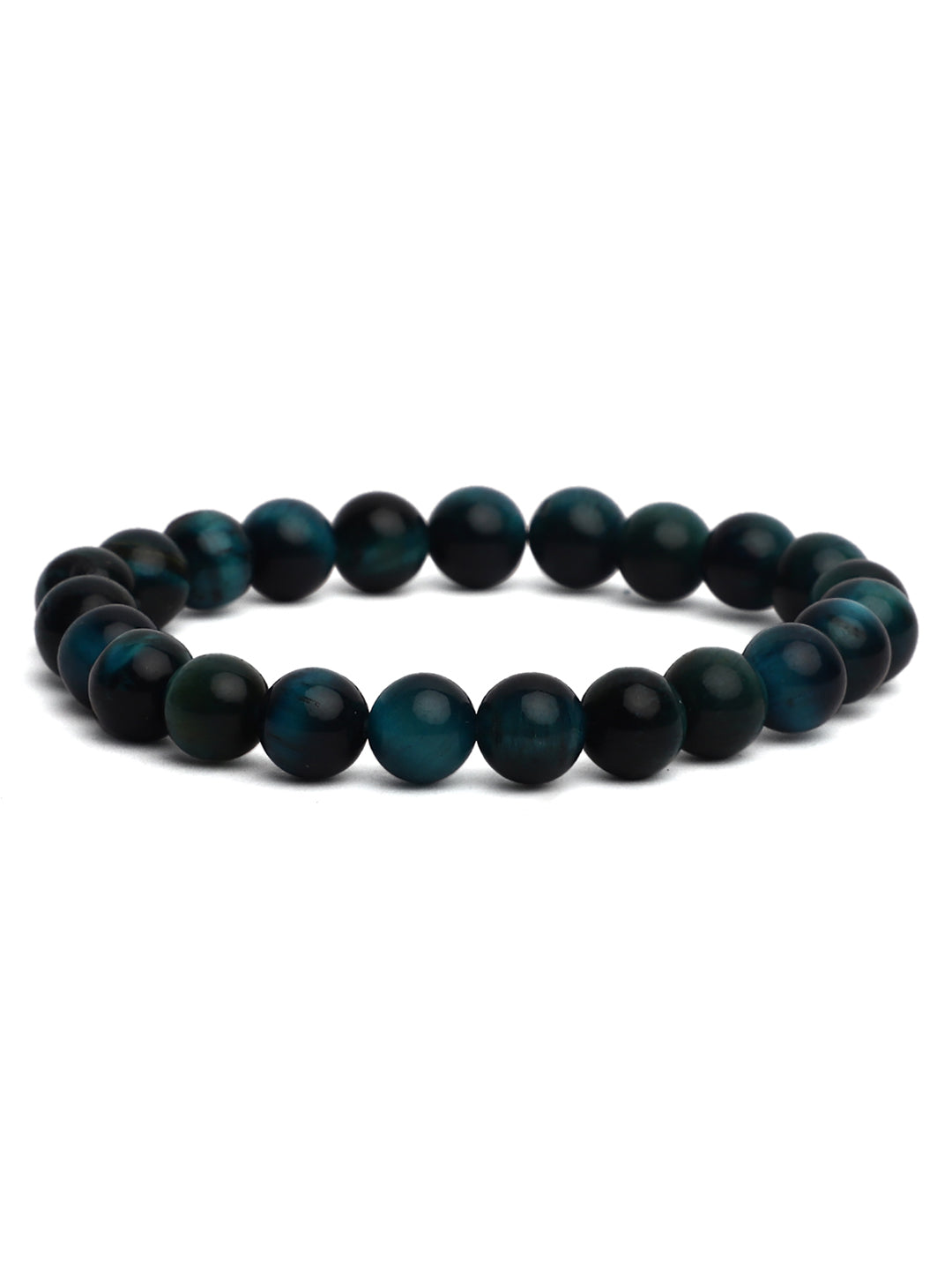 Blue Cat Eye Semi Precious Bracelet