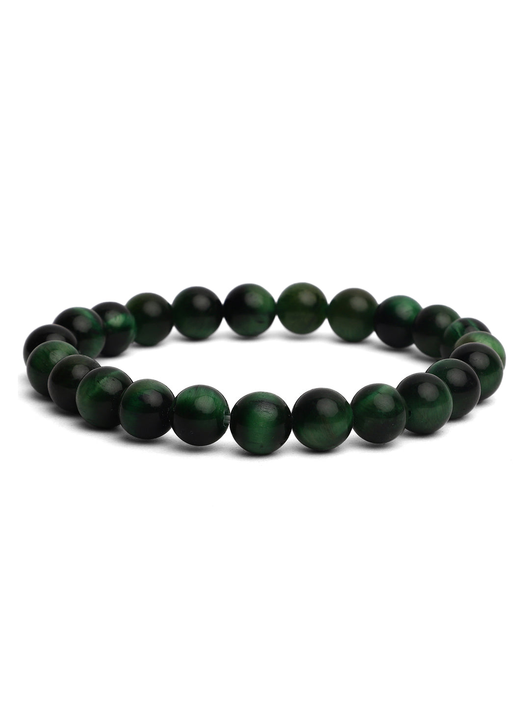 Green Cat Eye Semi Precious Bracelet