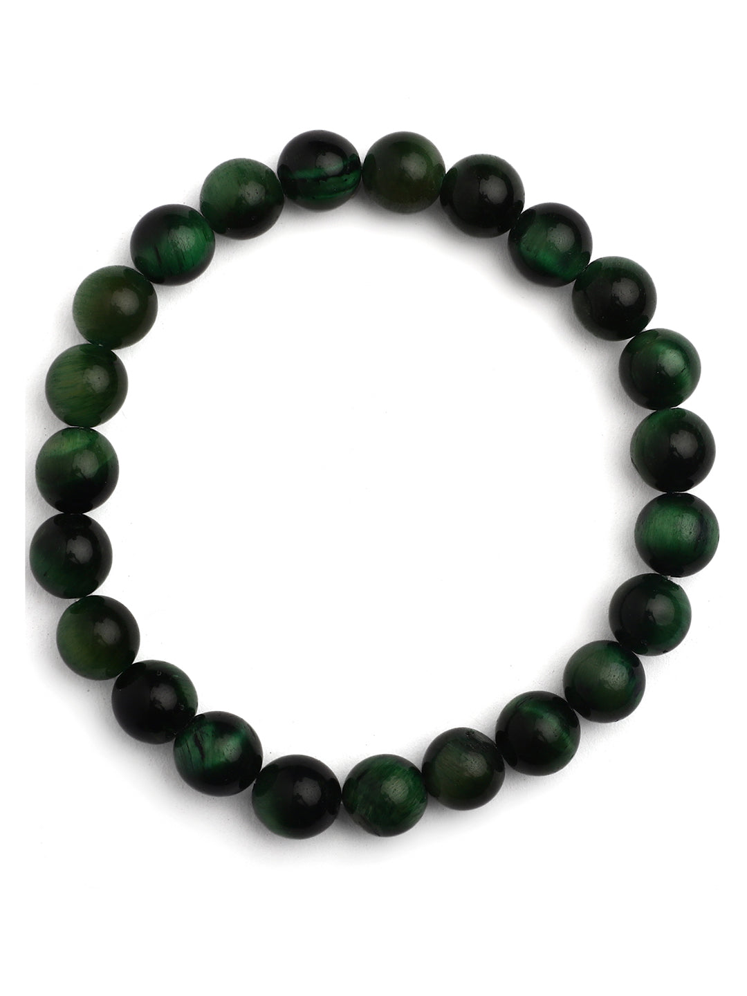 Green Cat Eye Semi Precious Bracelet