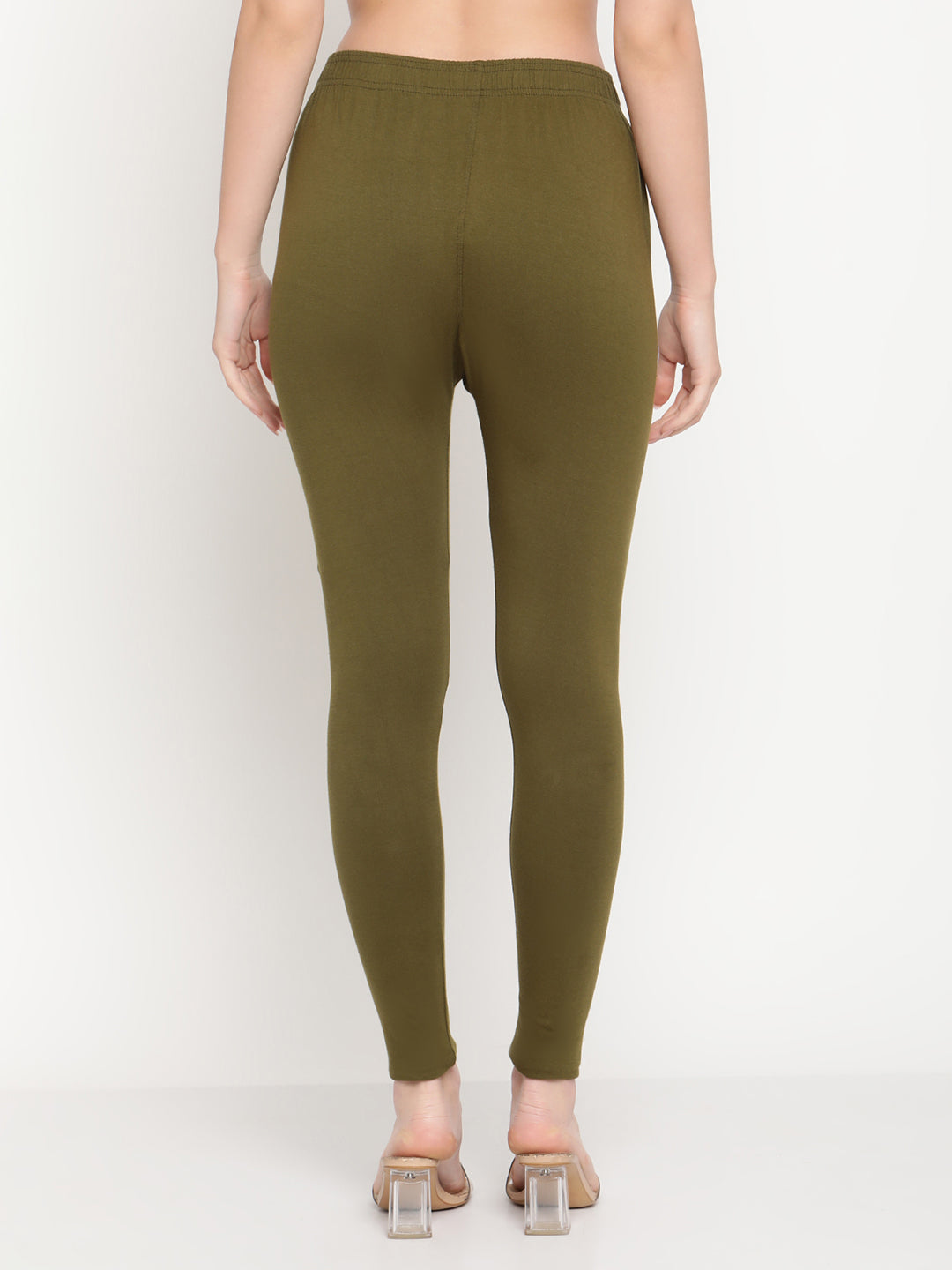 Olive Ankle Length Legging