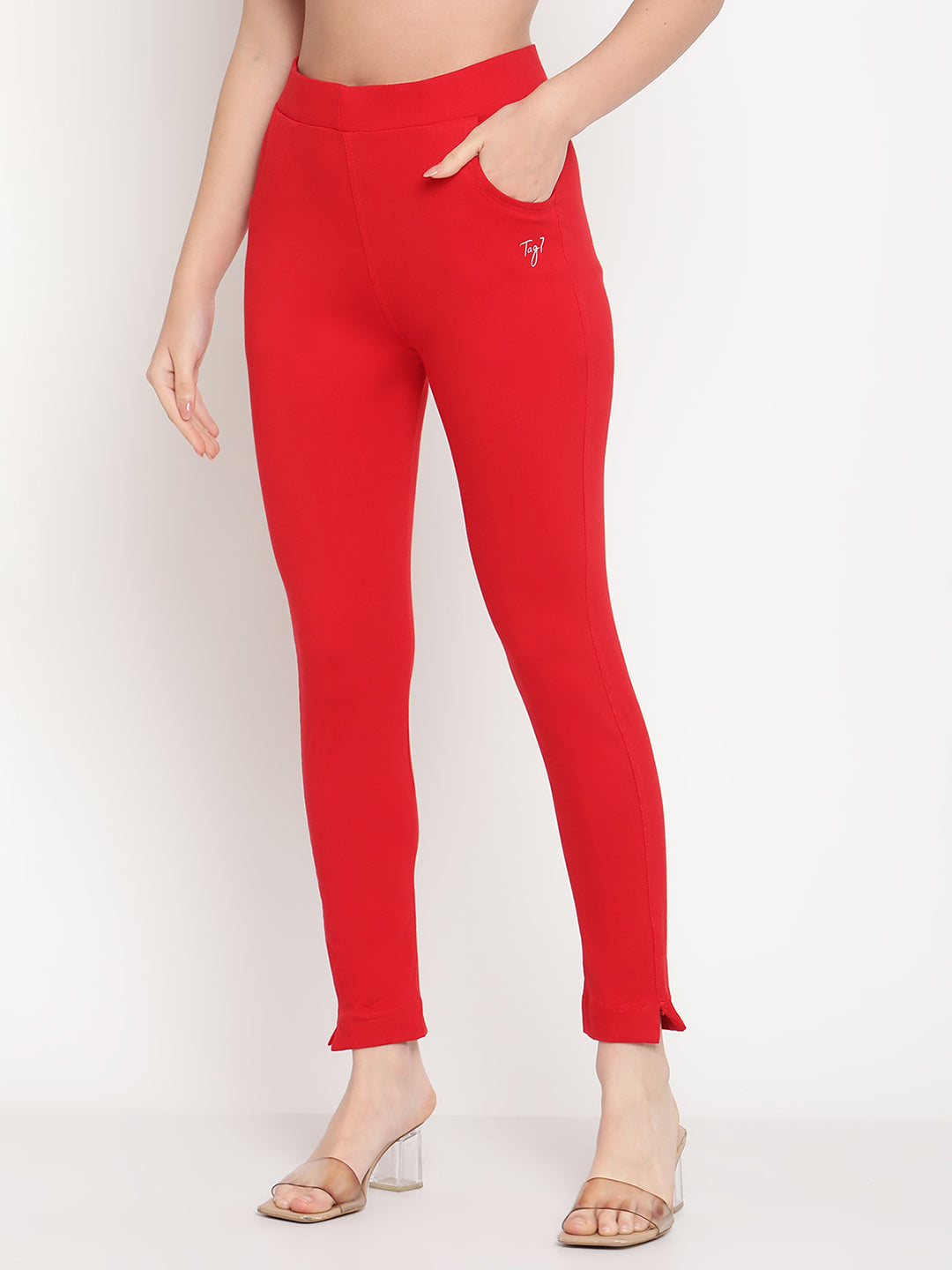 Red Pocket Pant
