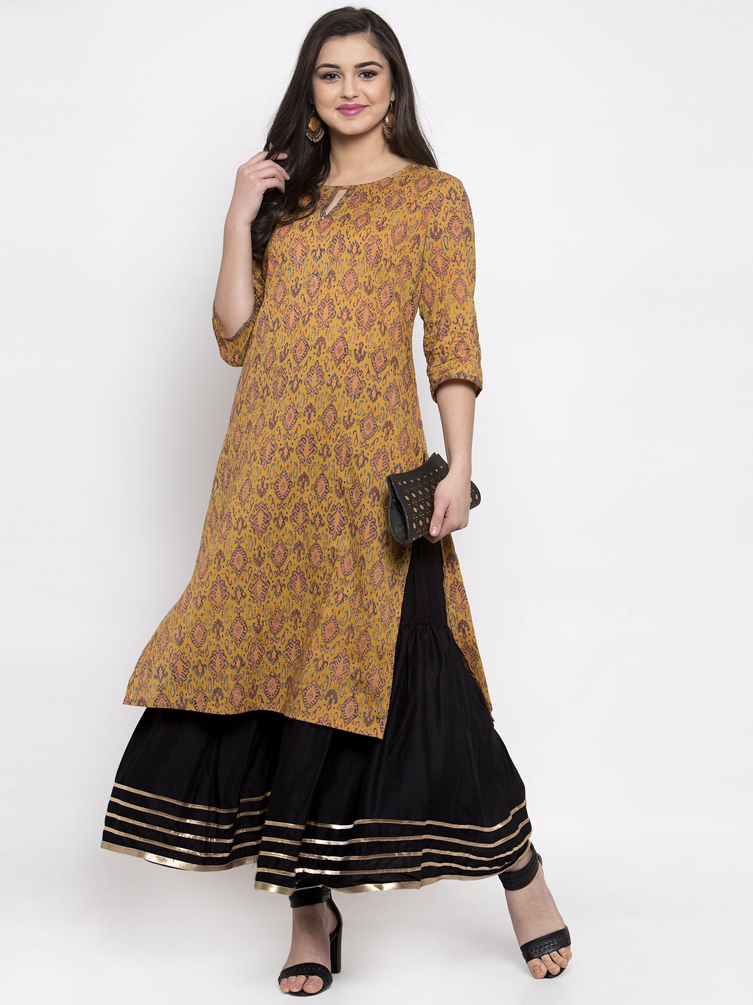 Black Rayon Sharara