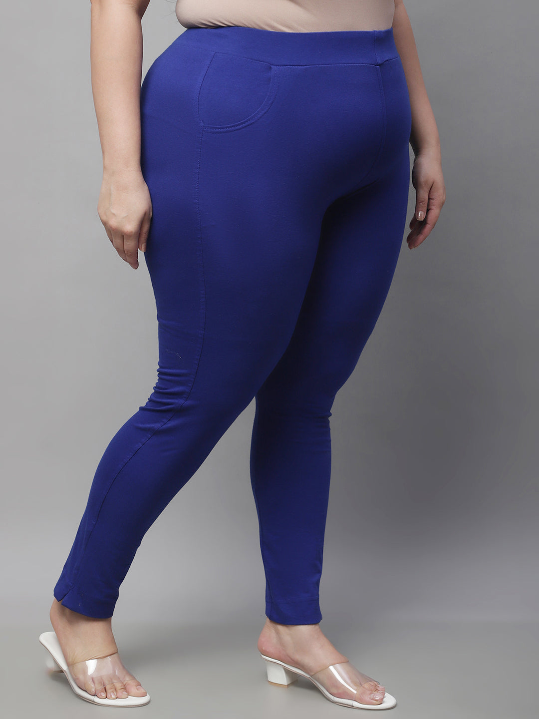 Royal Blue Plus Pocket Pant