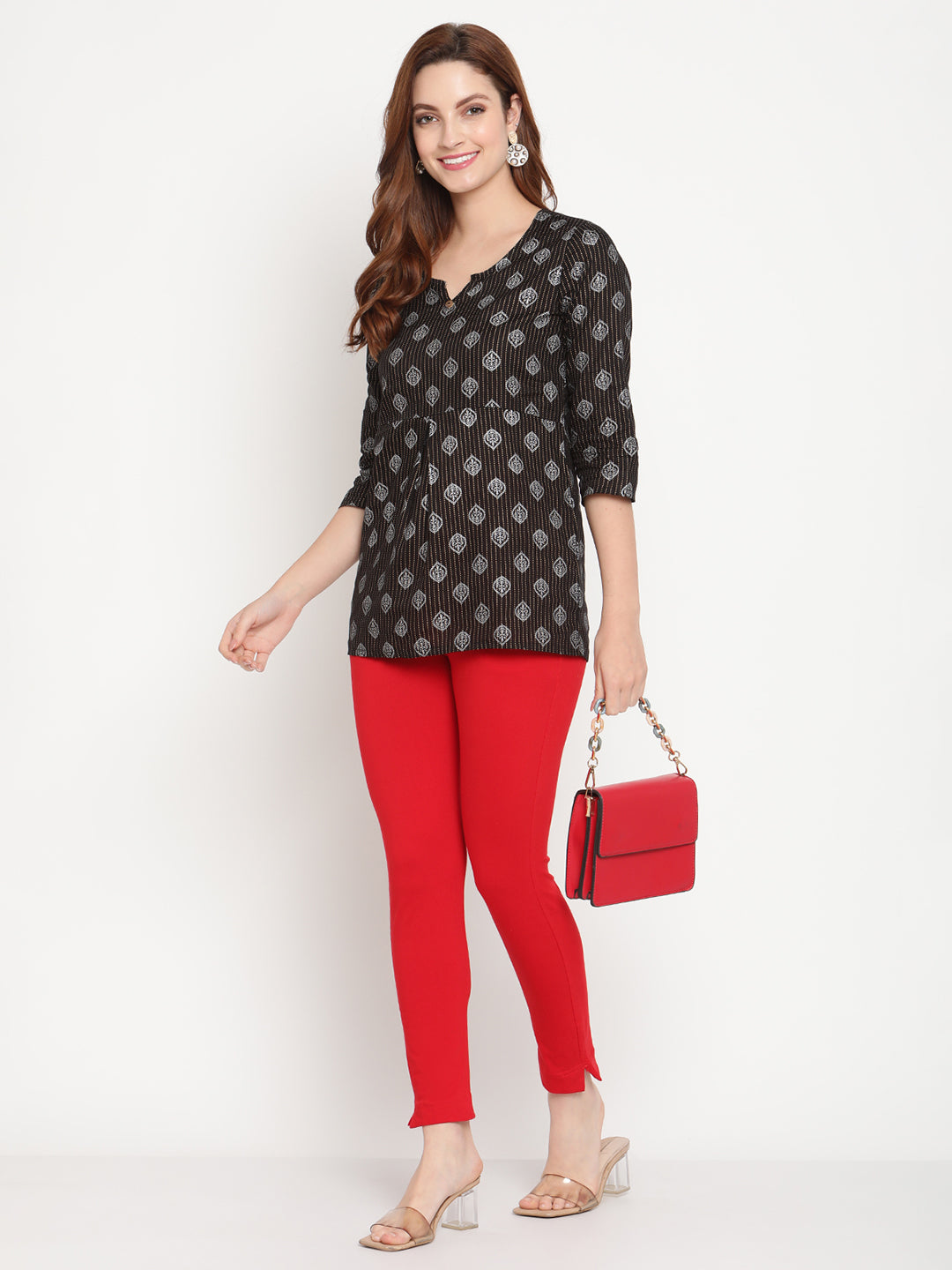Red Pocket Pant