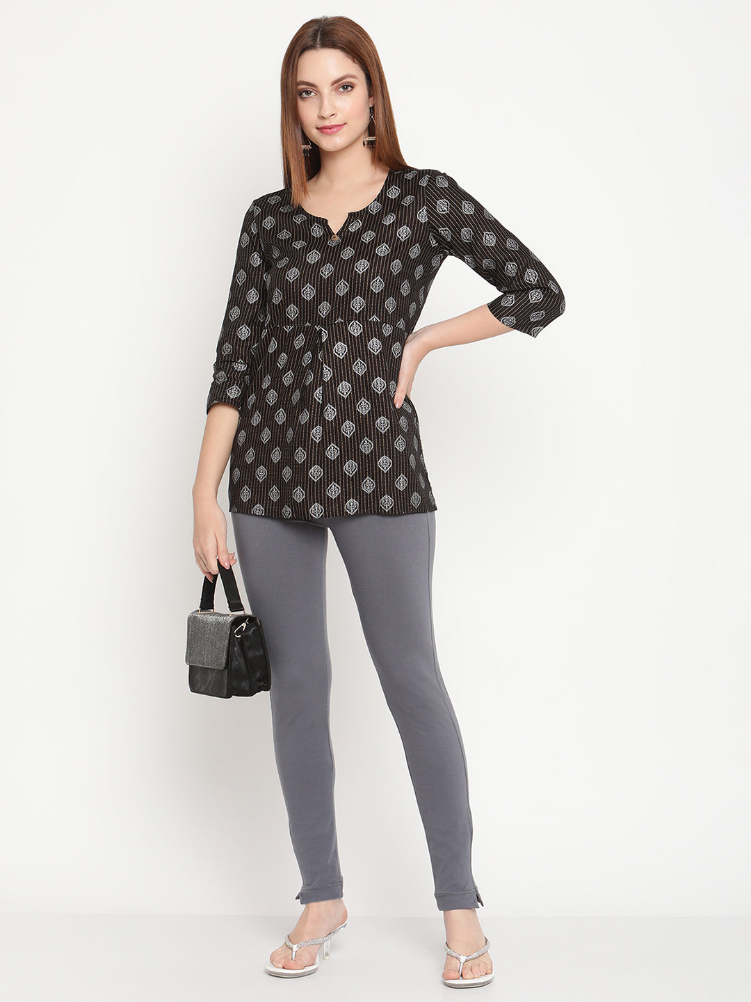 Dark Grey Pocket Pant