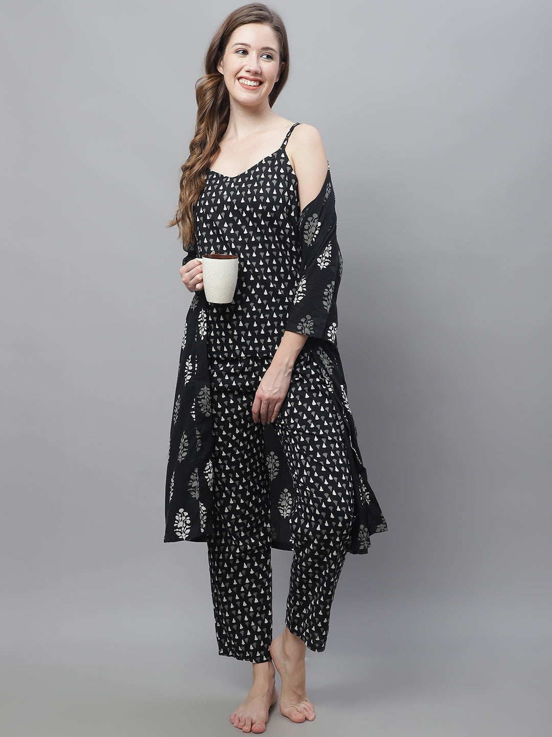 Black Boota Block Co-Ord Set