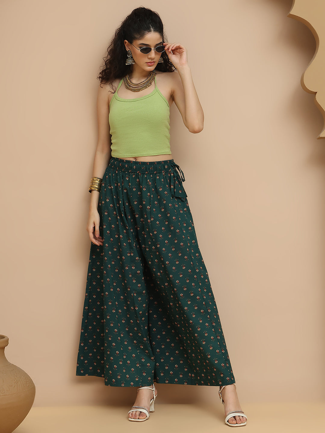 Panna Kali Cotton Palazzo