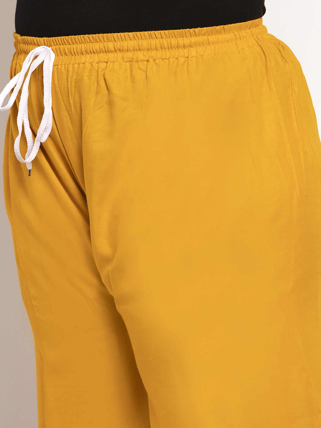 Mustard Rayon Plus Palazzo