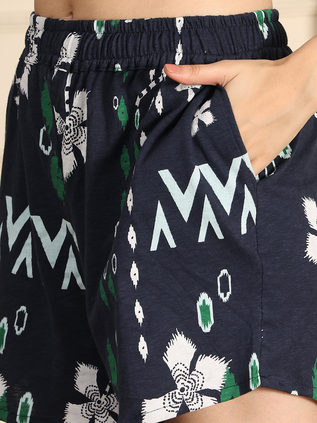 Zig Zen Knitted Lounge Shorts