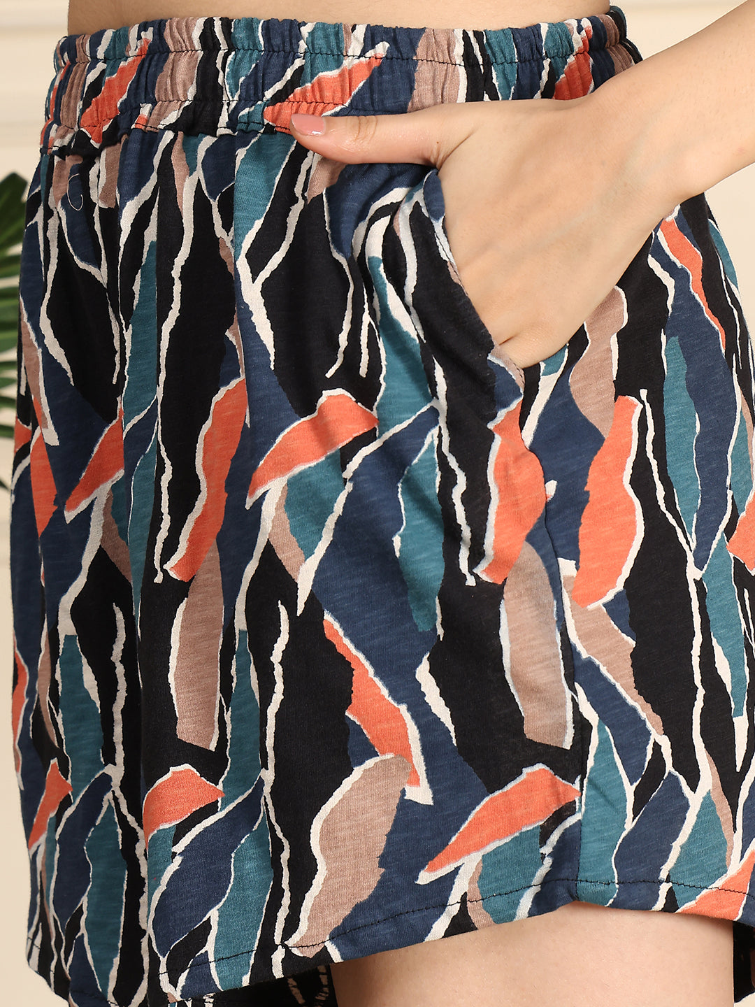 Petal Punch Knitted Lounge Shorts