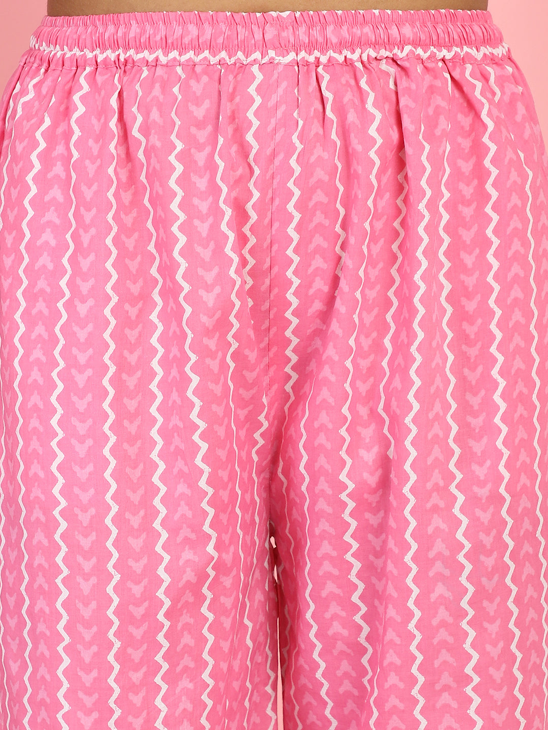 Pink Bandhani Co-Ord Set