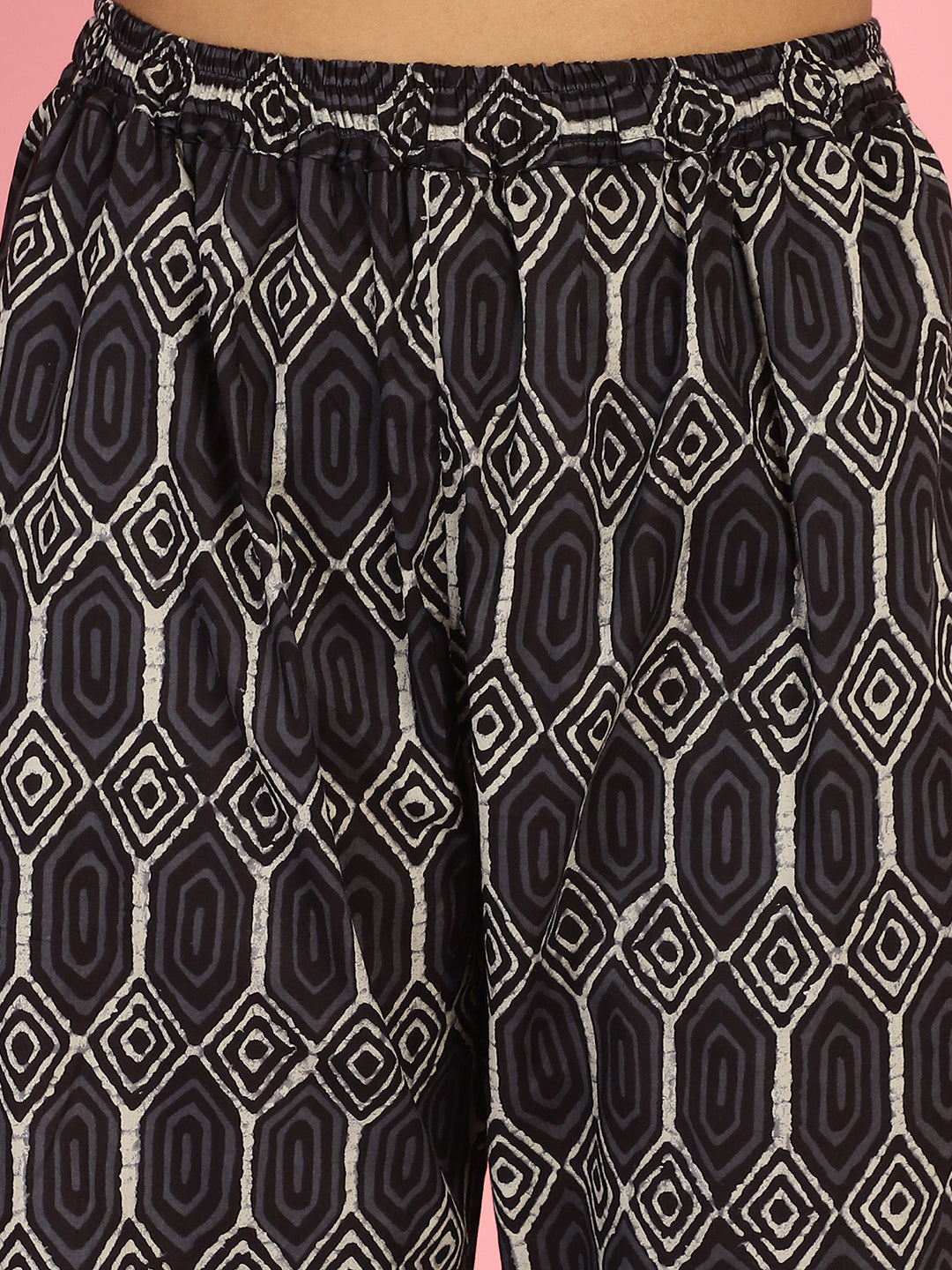 Black Paisley Co-Ord Set