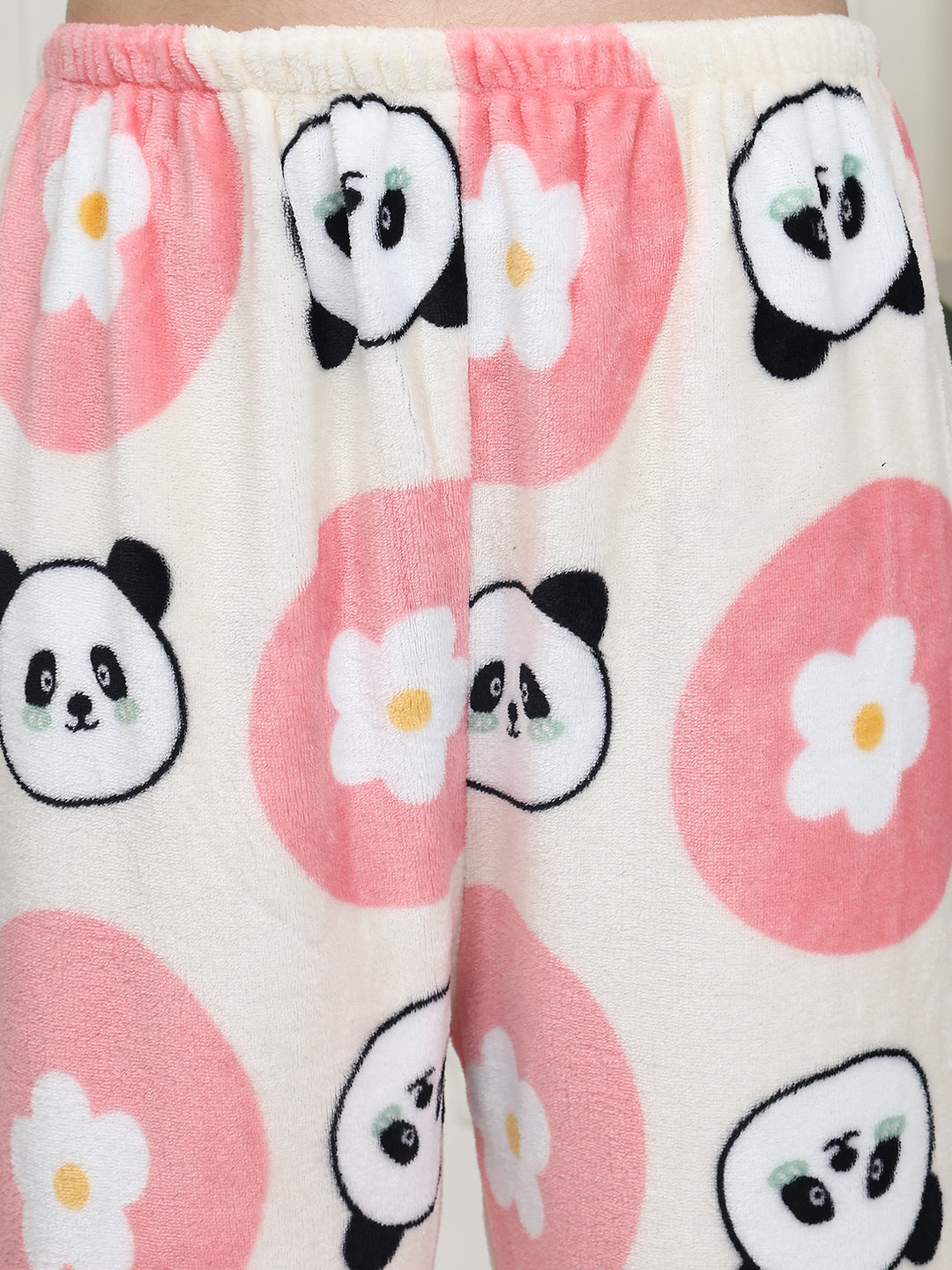 Pinky Panda Fur Winter Set