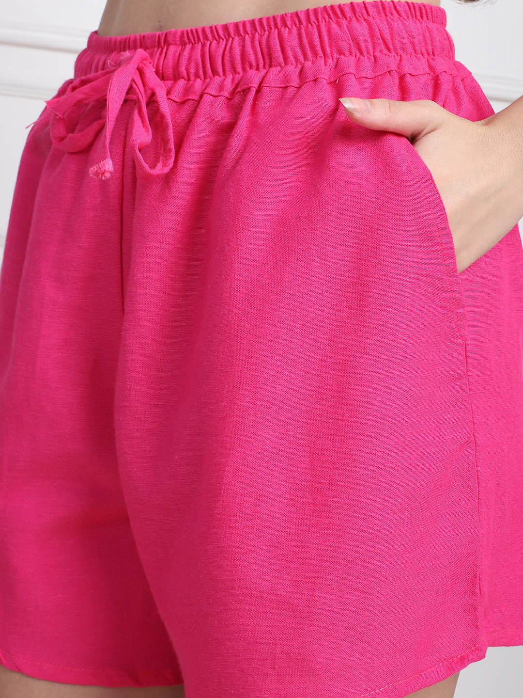 Hot Pink Top and Shorts Set