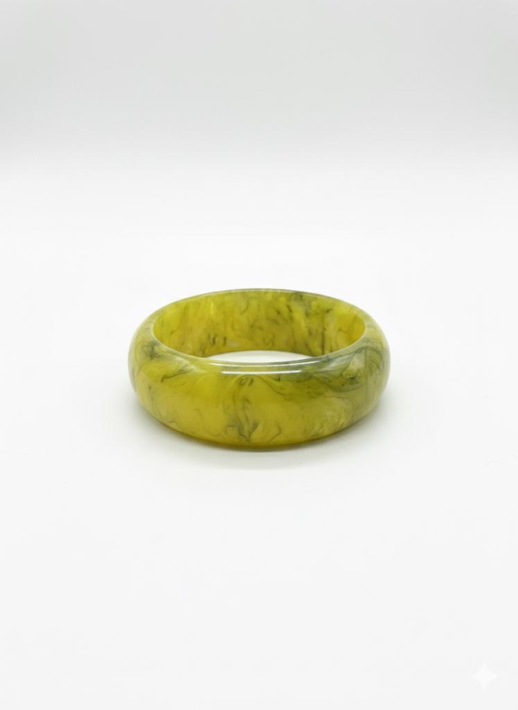 Sun Dappled Resin Bangles-Set of 3