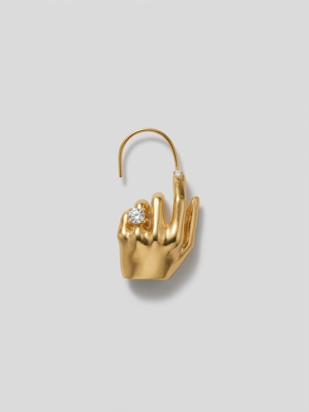 Hand Statement Ear Cuff