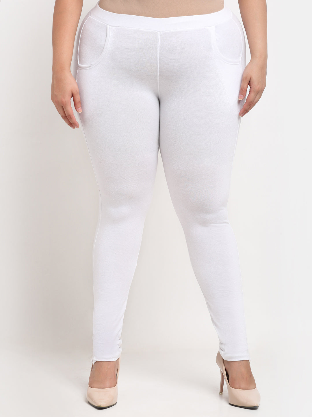White Plus Pocket Pant