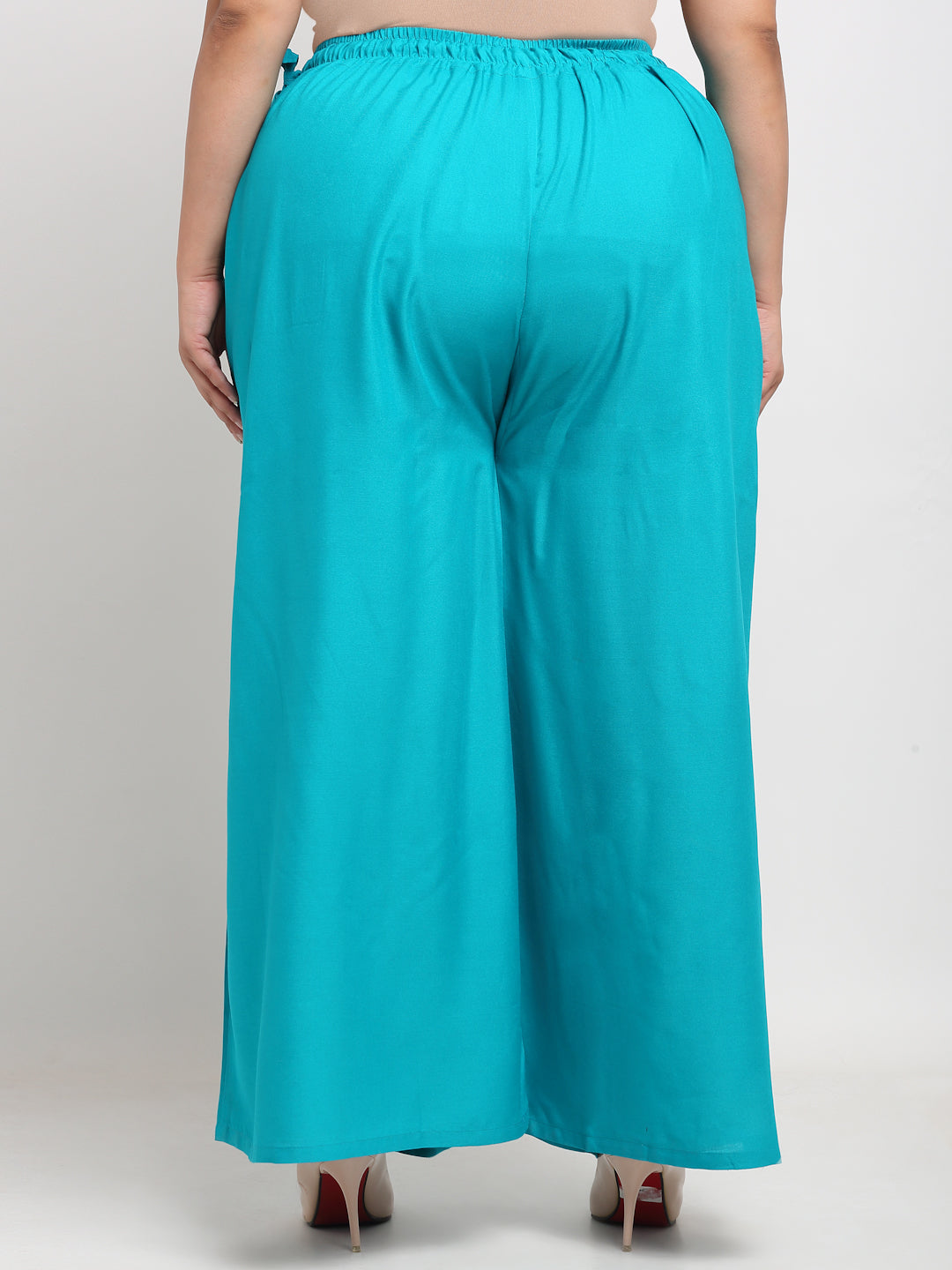 Firozi Rayon Pocket Plus Palazzo