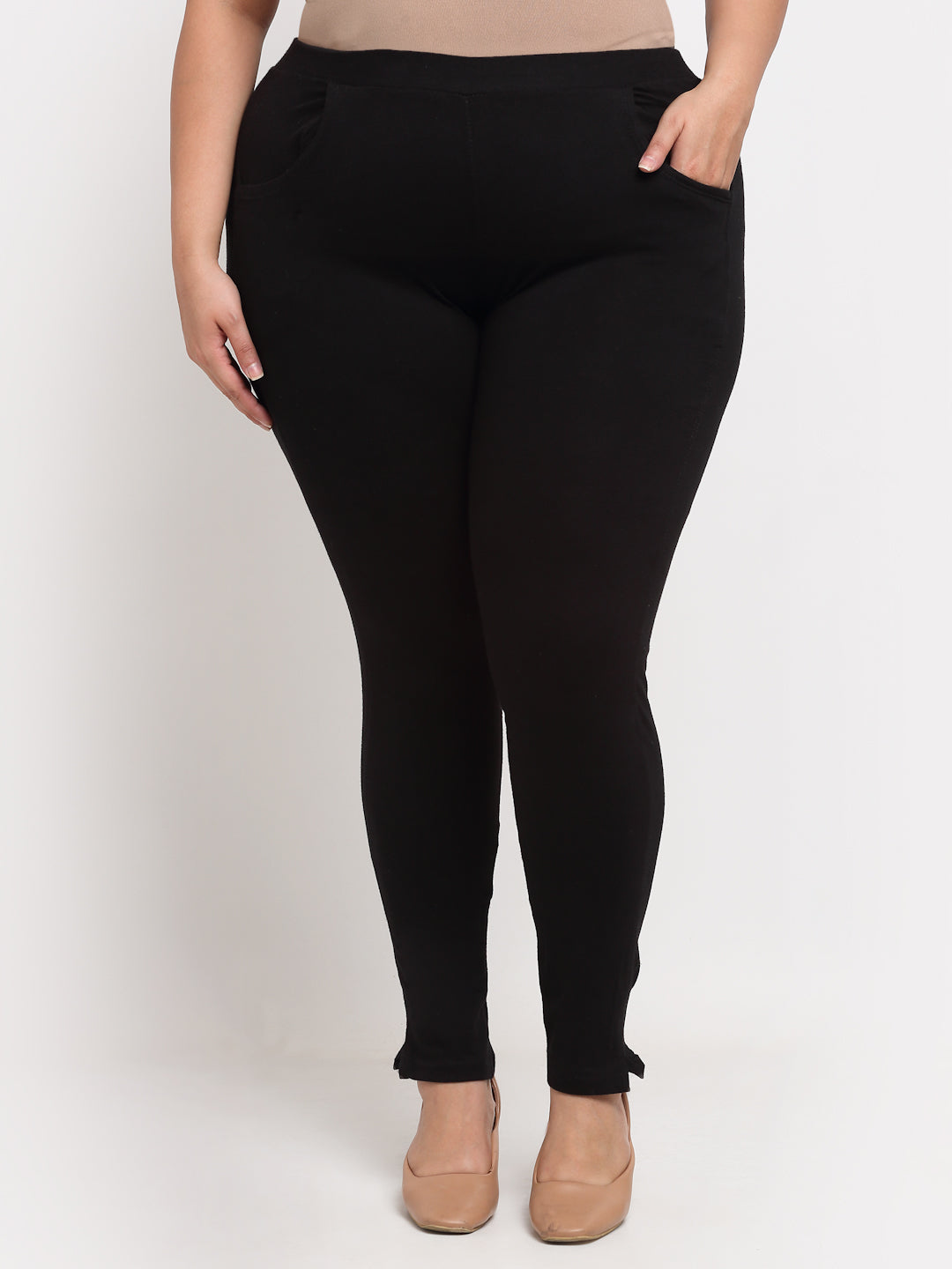 Black Plus Pocket Pant