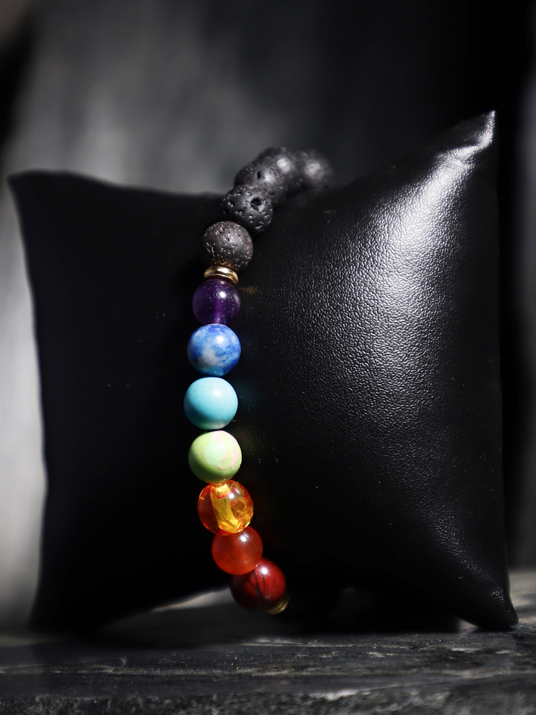 Lawa Seven Chakra Semi Precious Stone Bracelet