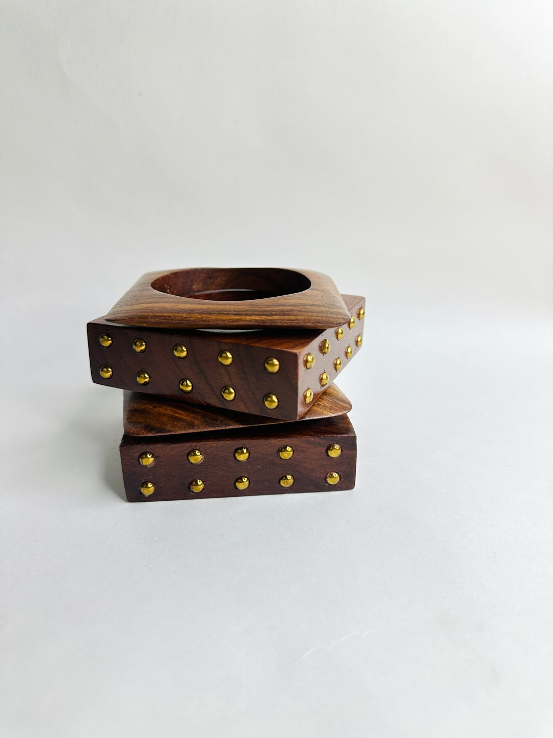 Shor Bazaar wooden Bangles-Set of 4