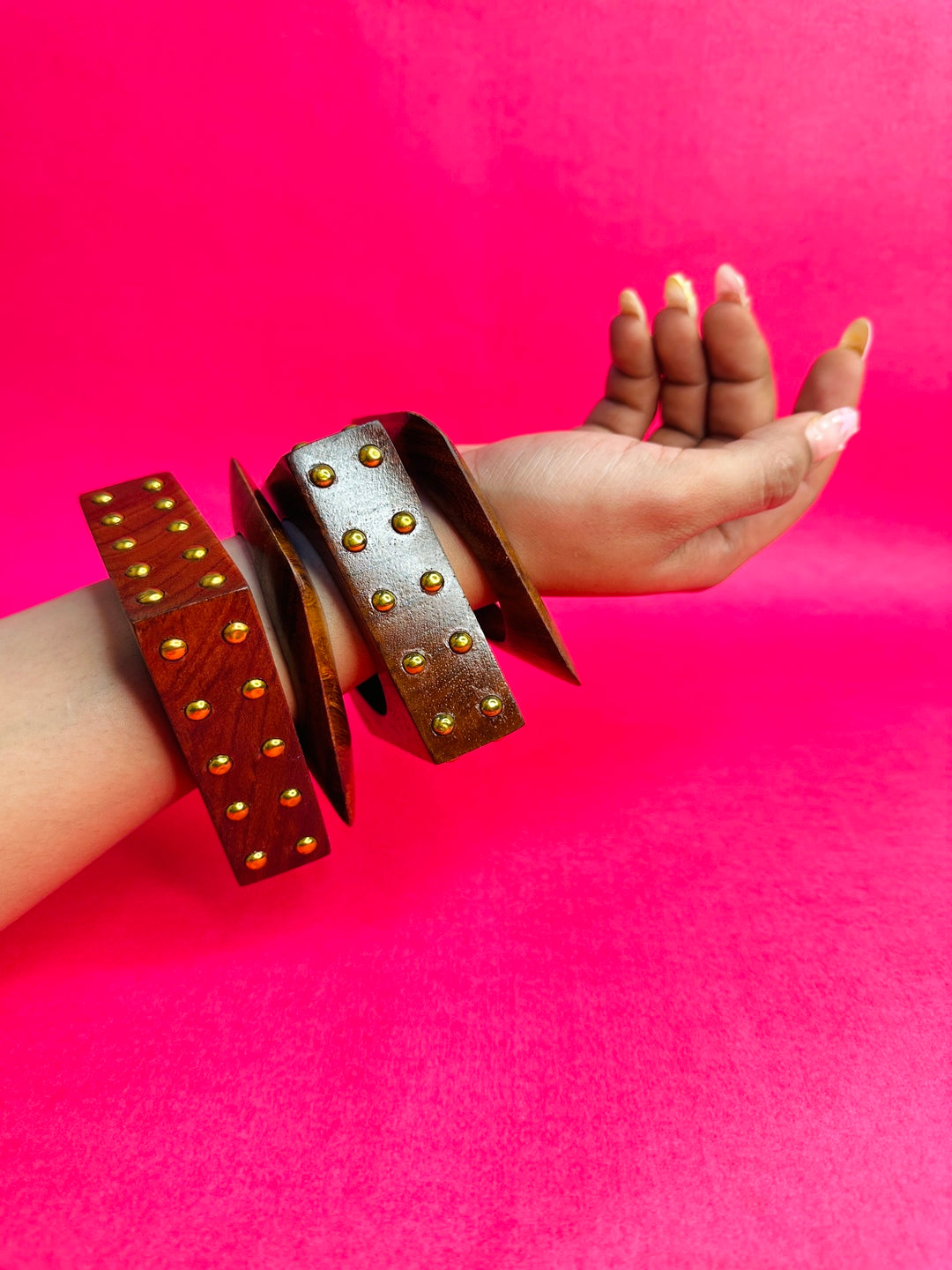 Shor Bazaar wooden Bangles-Set of 4
