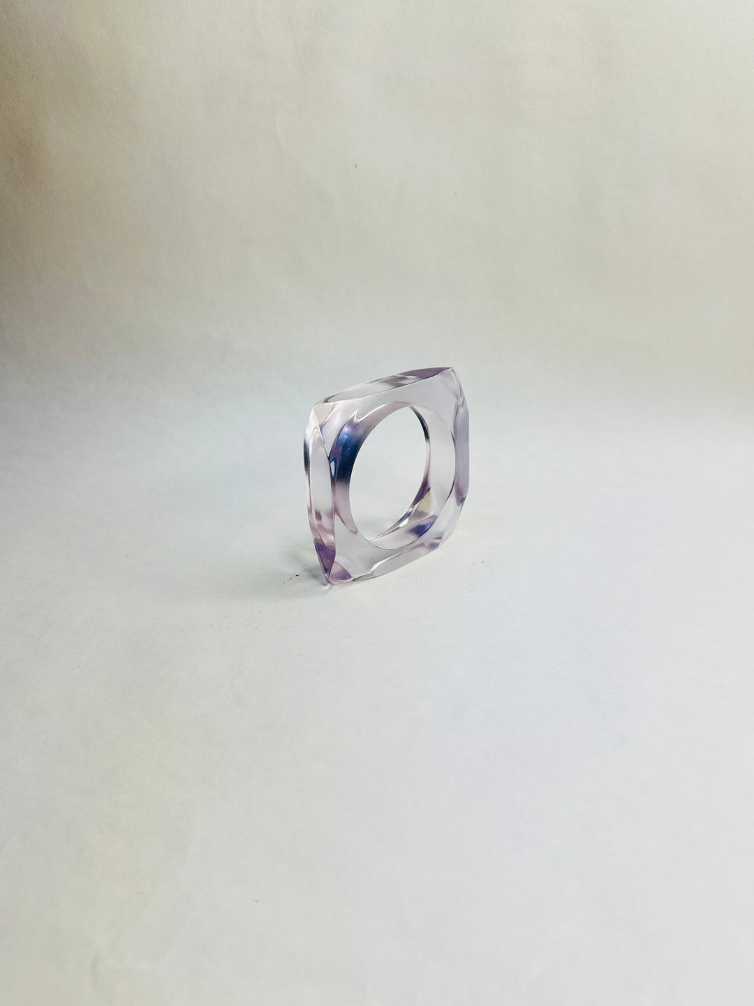 Crystal Resin Bangles-Set of 2