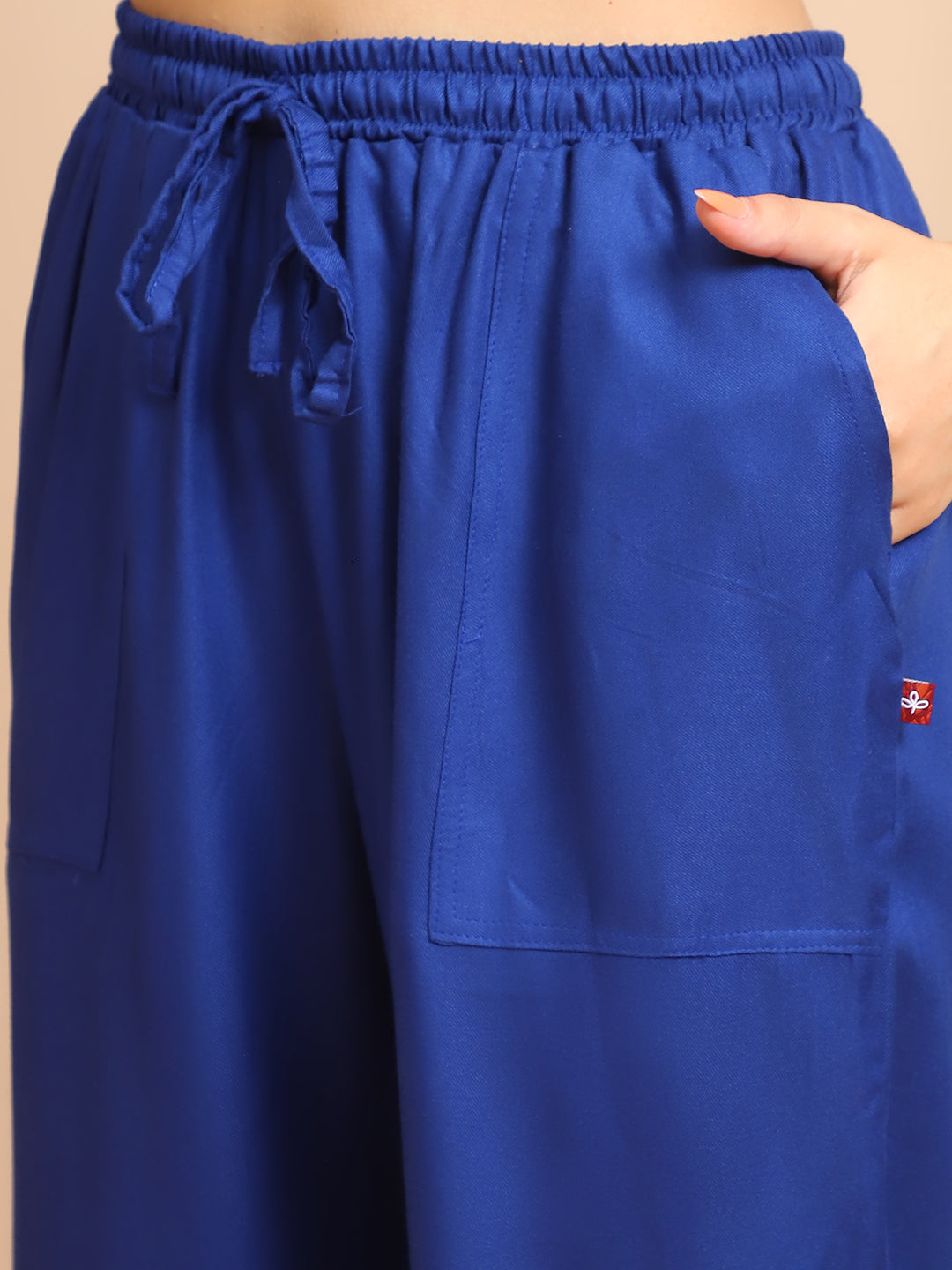 Royal Blue Soft cotton Lounge Pants