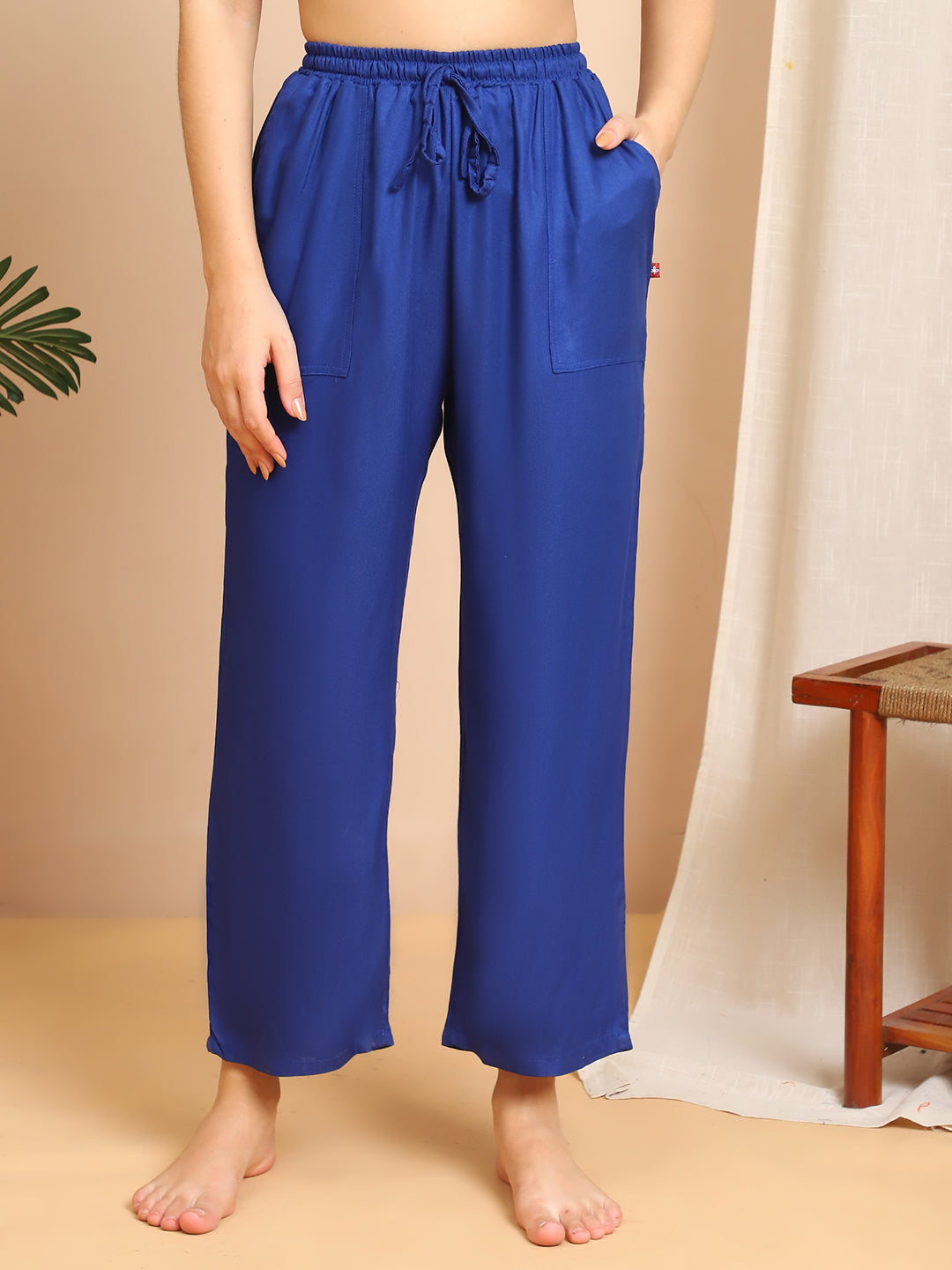 Royal Blue Soft cotton Lounge Pants