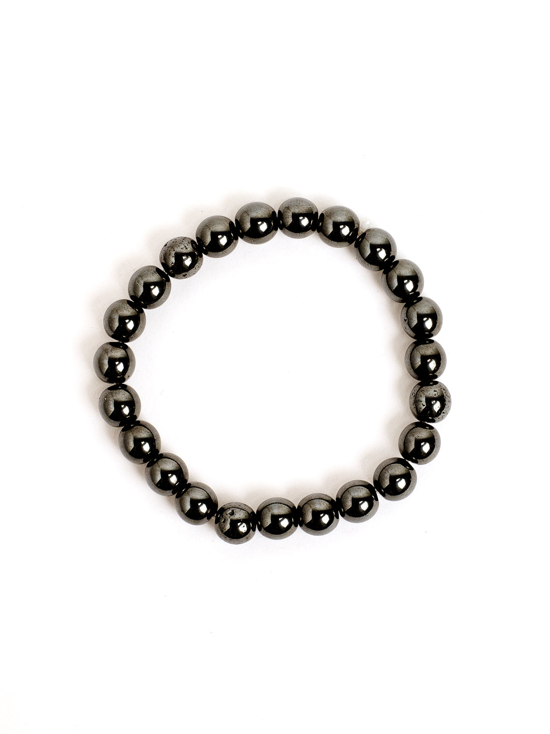 Combo Of Lawa Rudraksh ,Hemetite And Tiger Eye Semi Precious Stone Bracelet