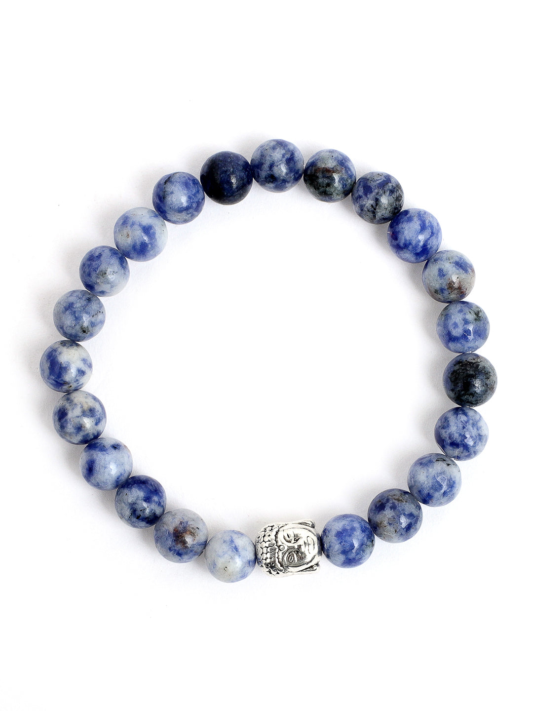 Combo Of Tiger Eye And Sodolite Semi Precious Stone Bracelet