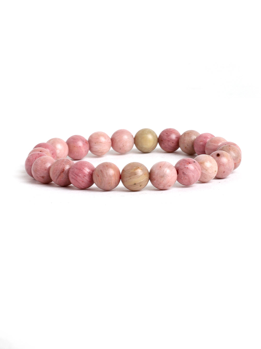 Rhodochrosite Semi Precious Stone Bracelet