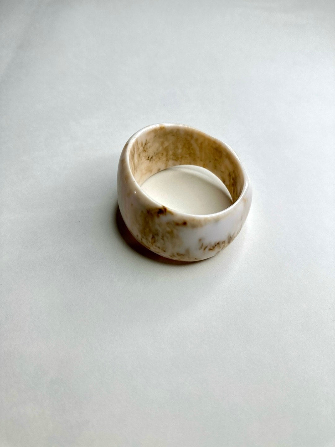 Marble Magic Trio Resin Bangles-Set of 3
