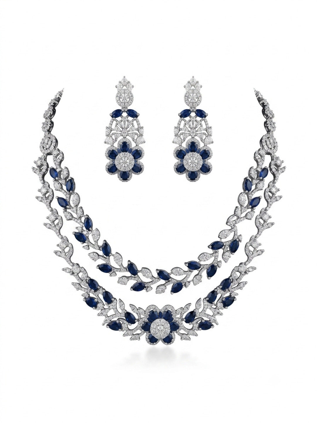 Princess Diane Double Layer Jewellery Set