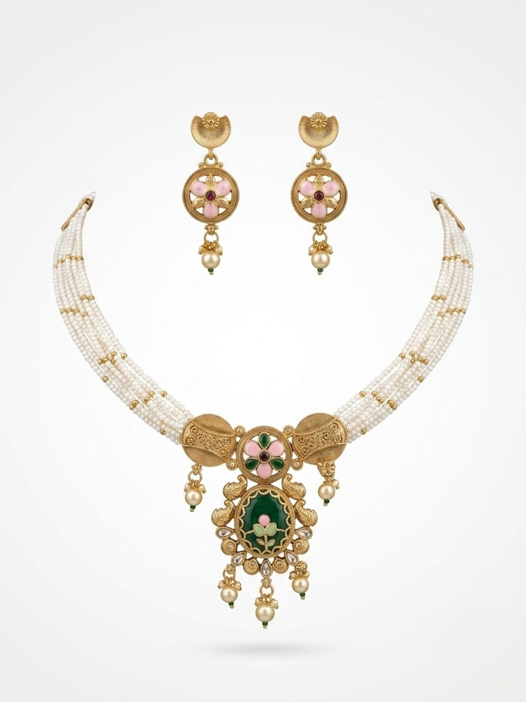 Poonam Jewellery Set