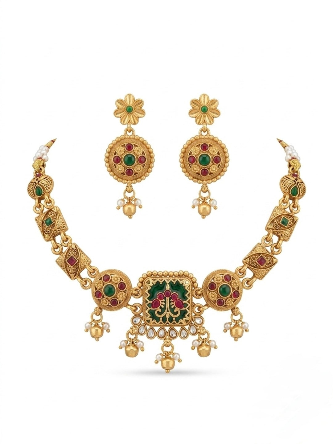 Ghoomar Jewellery Set