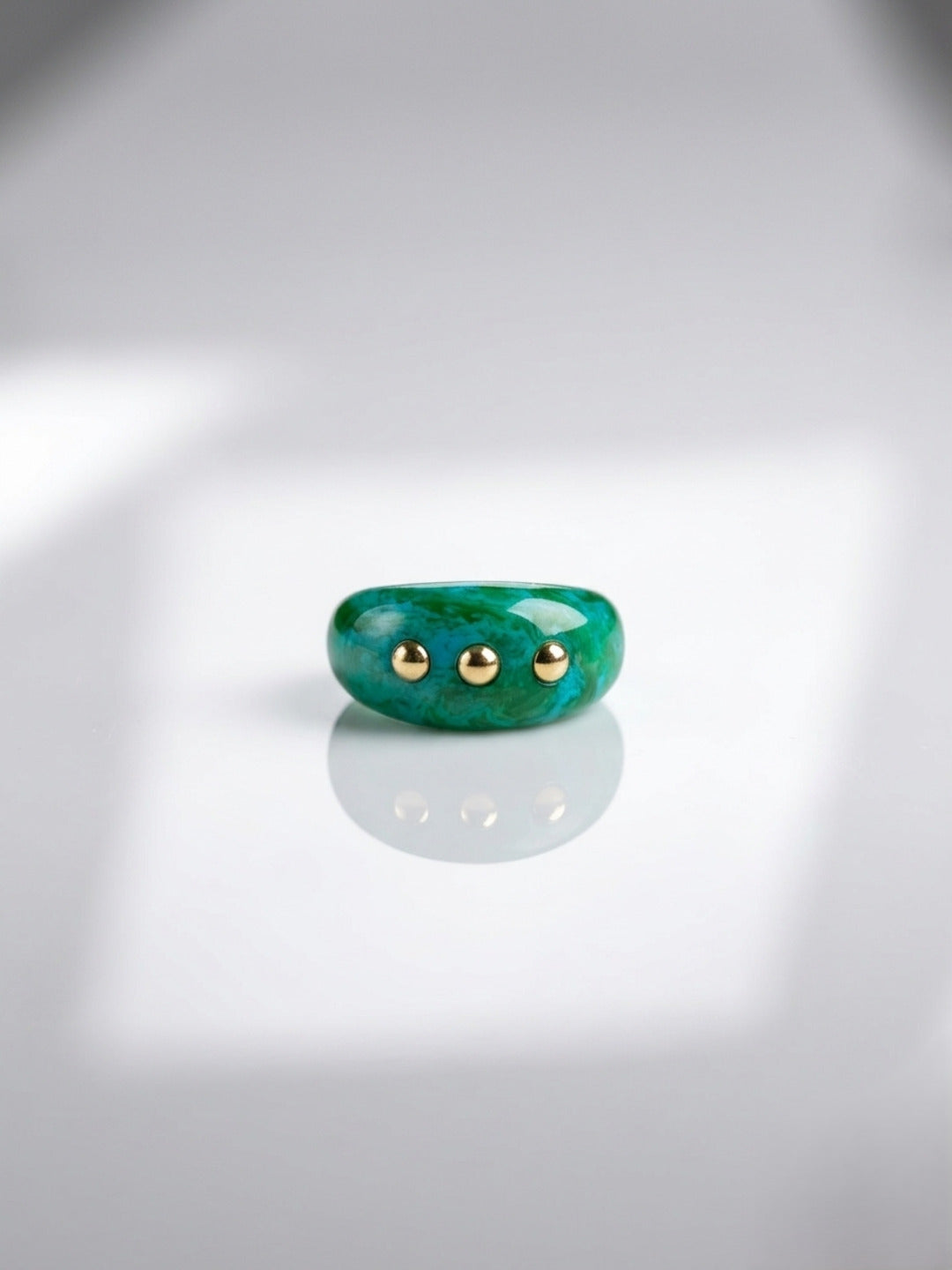 Tiara Resin Rings-set of 2