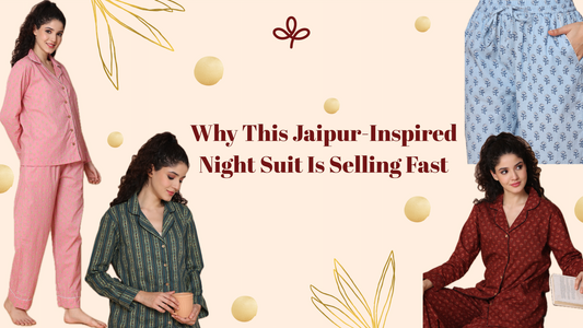 Why this Jaipur inspired night suit is selling fast