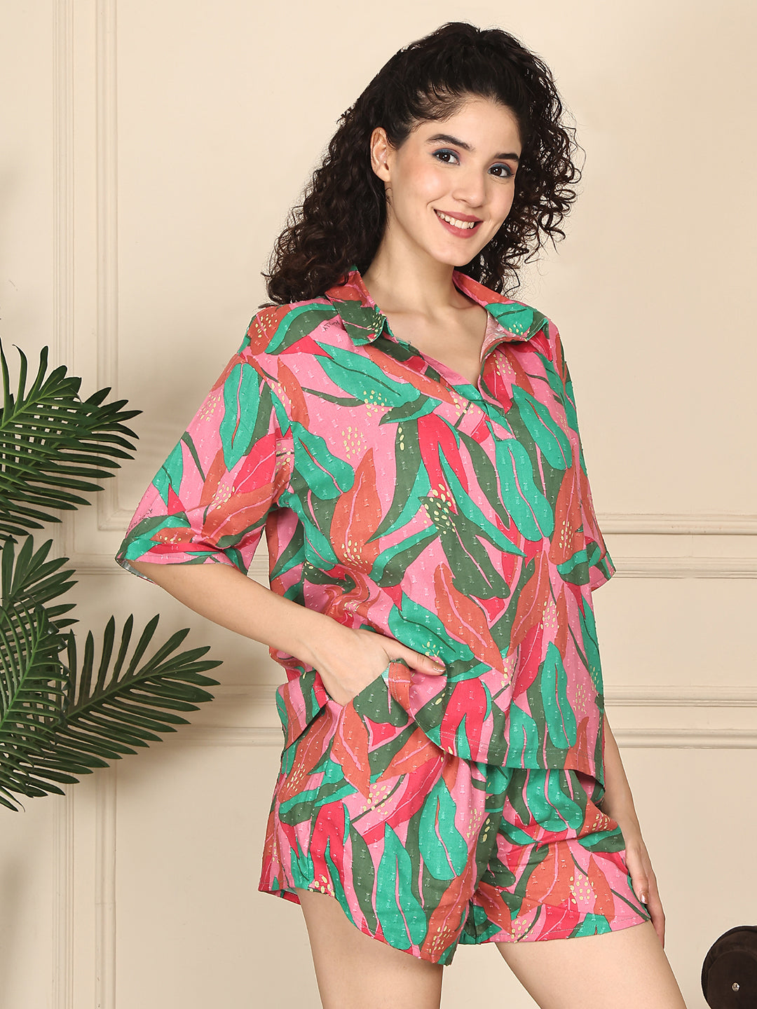 Tropical Paradise Shorts Set