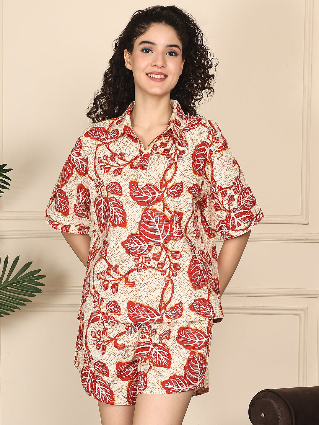 Autumn Wonder Shorts Set