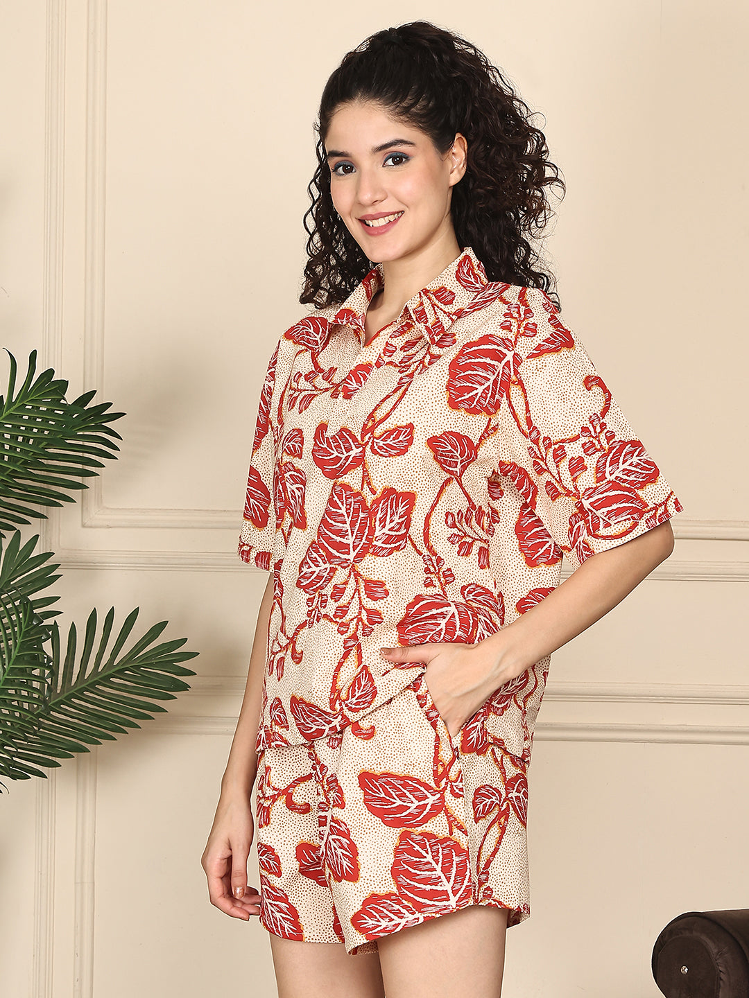 Autumn Wonder Shorts Set