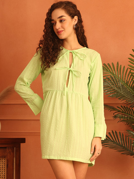 Neon Pop Cotton Dress