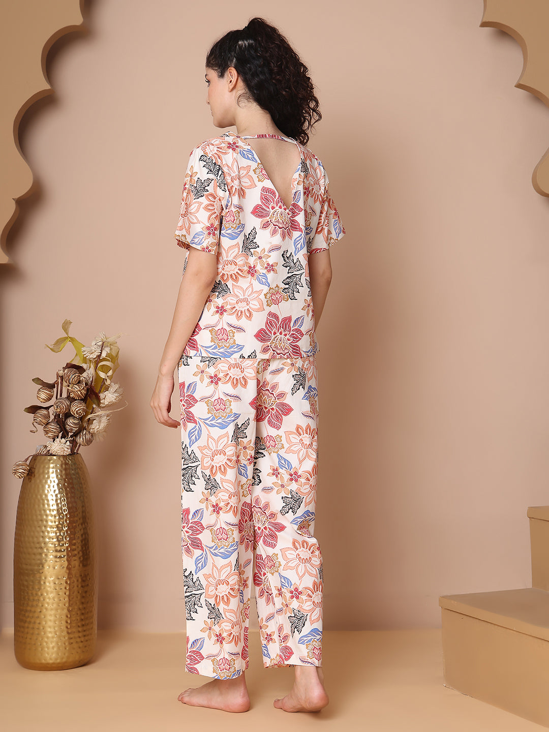 Sunset Garden Cotton Co-ord Set