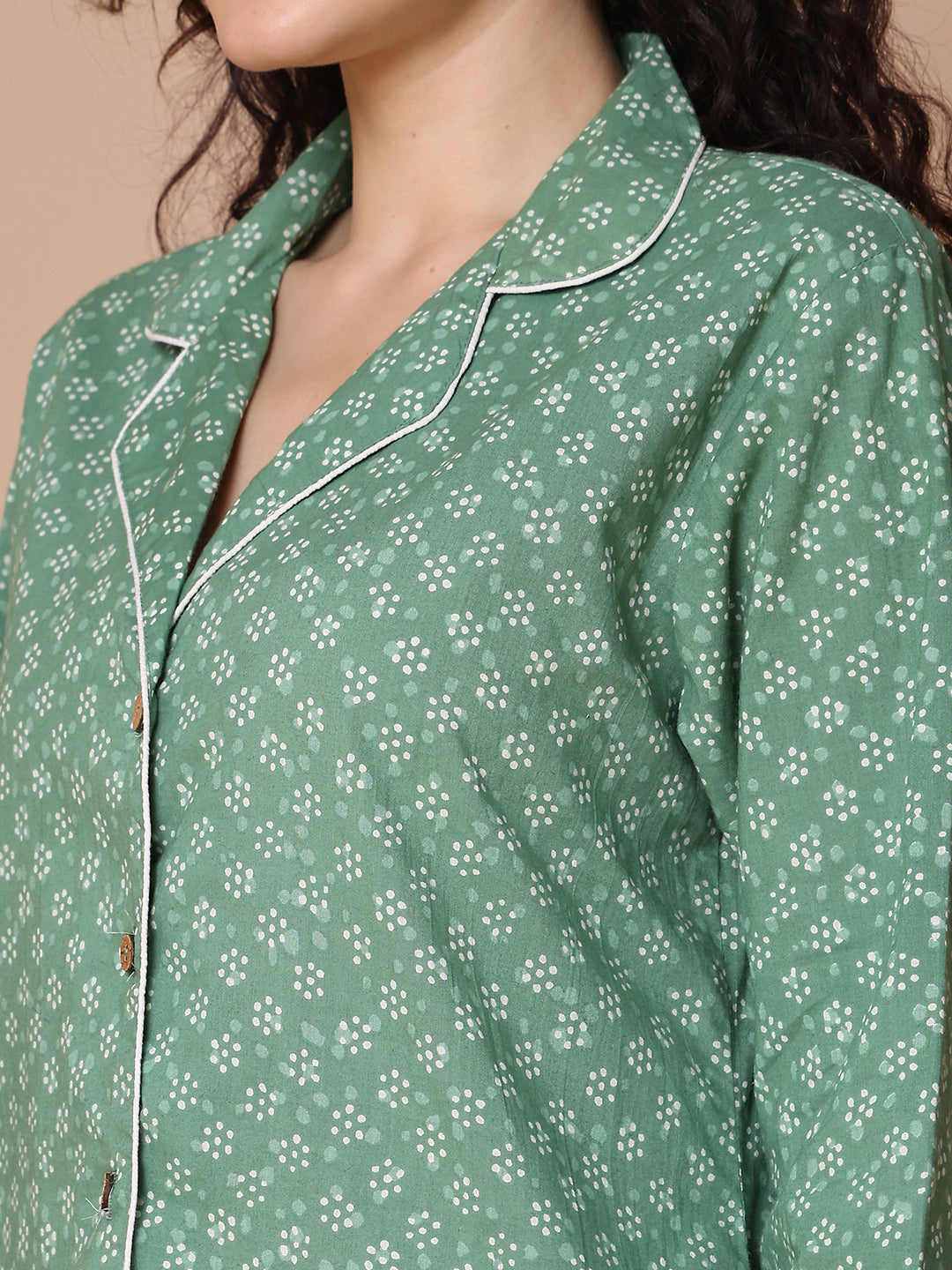 Tulsi Collar Night Suit