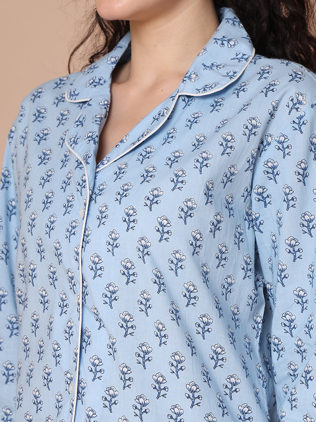 Abroo Collar Night Suit