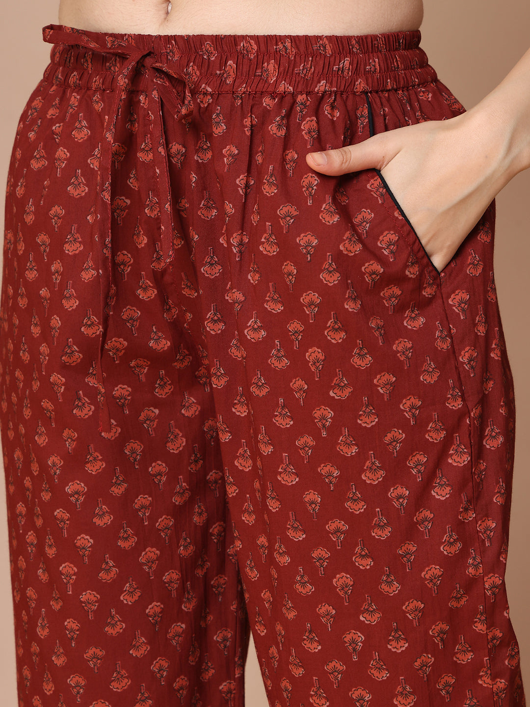 Kumkum Collar Night Suit